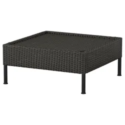 IKEA VITTSKÄR(505.751.99) 1-місний модульний диван секція, техноротанг зовні/темно-сірий