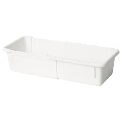 IKEA KACKLA(906.020.49) розширений контейнер, білий