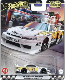 HOT WHEELS PREMIUM BOULEVARD 91 Model HRT64 LB Super Silhouette Nissan Silv