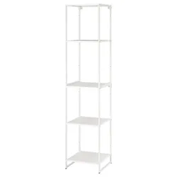 IKEA JOSTEIN(094.372.00) стелаж, вхід/вихід/білий метал