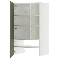 IKEA METOD(495.178.41) Капот -up шафа з полицею/дверима, Biały/axstad gria -green