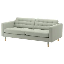 IKEA LANDSKRONA(392.703.26) 3-місний диван, Гуннаред світло-зелений / дерев