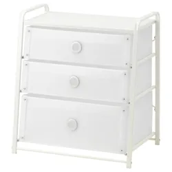 IKEA LOTE (502.937.22) Комод, 3 ящики, білий