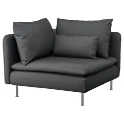 IKEA SÖDERHAMN (194.496.03) кутова секція, Фрідтуна темно-сіра