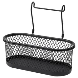 IKEA HULTARP Контейнер, чорний / сітка (204.488.34)