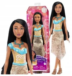 Лялька Діснеївської принцеси Покахонтас у блискучому вбранні HLW07