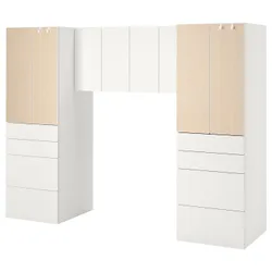 IKEA SMÅSTAD (594.319.41) стійка, біла / береза