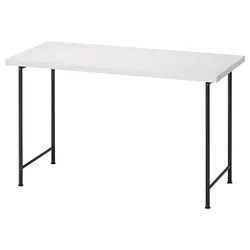 IKEA LAGKAPTEN / SPÄND(895.636.52) стіл, білий/чорний