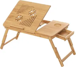Songmics LLD002 Столик для ноутбука, дерев'яний, 55 x 35 x 29 см