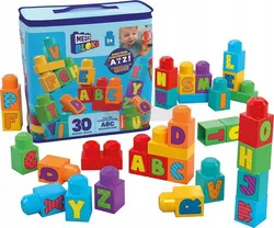 MEGA BLOKS BLOCKS ALPHABET Перші кубики для малюків +12 місяців HRR60