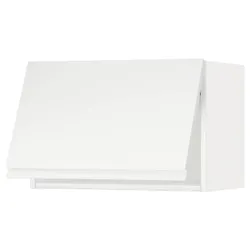 IKEA METOD(093.944.46) горизонтальна шафа з кнопкою відкриття, білий/Voxtorp матовий білий