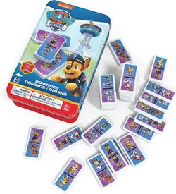 СОЦІАЛЬНА ГРА PAW PATROL DOMINO, МЕТАЛЕВА БАНКА
