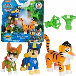НАБІР ФИГУРІВ PAW PATROL JUNGLE PUPS CHASE TRACKER TIGER + 2 СТРІЛКИ