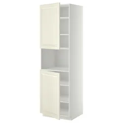 IKEA METOD(794.545.02) шоста висока мікро 2д / пол, білий/Bodbyn крем