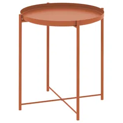 IKEA GLADOM(906.040.34) Таблиця з лотком, яскраво -помаранчевий