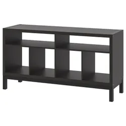 IKEA KALLAX(395.521.75) Тумба під телевізор із підставкою, чорно-коричневий