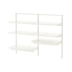 IKEA BOAXEL(893.840.14) комбінований гардероб, білий