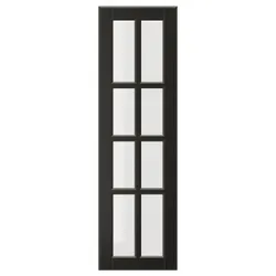 IKEA BODBYN(405.686.08) скляні двері, чорний