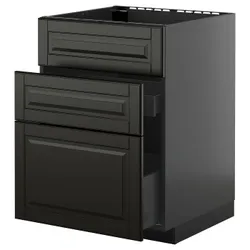 IKEA METOD / KNIVSHULT(595.893.52) SZ ZL+3FR/2SZU, Чорна Чорна