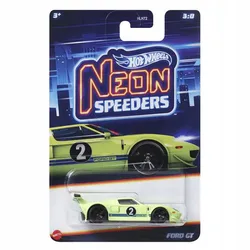Неонові спідери HOT WHEELS 2024 Ford GT HRW77 у масштабі 3:8