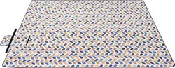 SONGMICS GCM008U03 Ковдра для пікніка 300 x 200 см, великий килимок, ідеально підходить для кемпінгу, парку, саду, пляжу,