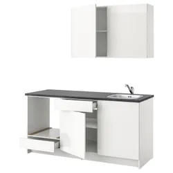 IKEA KNOXHULT(891.804.70) кухня, глянцевий білий