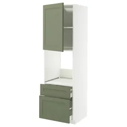 IKEA METOD / MAXIMERA(095.170.94) W Piet Pie dr/2fr/śre/w сіяти, Biały/axstad gria -green