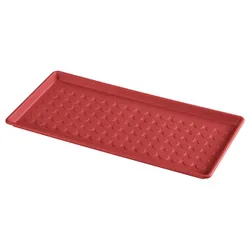 IKEA BAGGMUCK(706.002.87) взуттєвий килимок, Зсередини/Зовнішній/Червоний