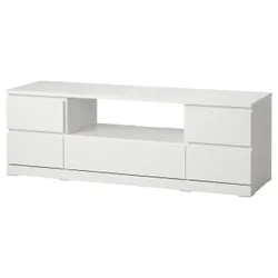 IKEA MALM Тумба під ТВ, білий (104.871.90)