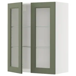 IKEA METOD(995.179.47) Sza wiello/2 gree drz, Biały/axstad gria -green
