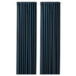 IKEA BLÅHUVA (105.191.05) штори затемнені, пара, флот