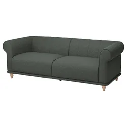IKEA VISKAFORS(294.433.37) 3-місний диван, Лейде / сива / береза зелена
