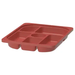 IKEA TROFAST(305.821.05) Лоток з відділеннями, червоний