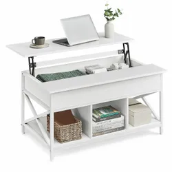 Білий кавовий столик склад