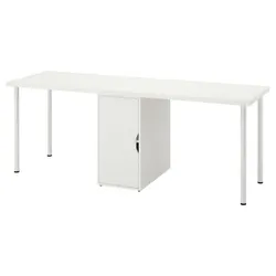 IKEA LAGKAPTEN / ALEX(596.076.81) стіл, білий