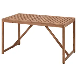 IKEA NÄMMARÖ(205.103.07) садовий стіл, світло-коричнева пляма
