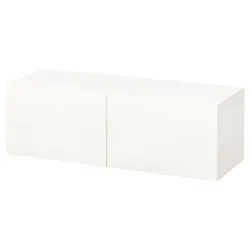 IKEA BESTÅ(694.318.65) комбінування навісних шаф, білий / Lappviken білий