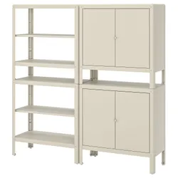 IKEA KOLBJÖRN(592.916.34) книжкова шафа на 2 шафи, бежевий