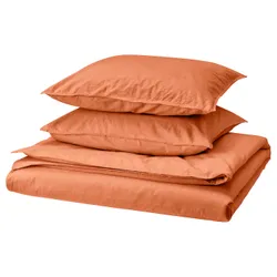 IKEA ÄNGSLILJA(405.851.27) ковдра та 2 подушки, Червоний