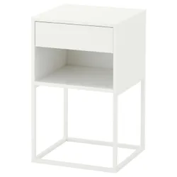 IKEA VIKHAMMER (003.817.64) тумбочка, білий