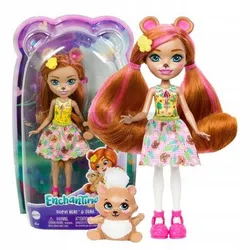 Лялька плюшевого ведмедика ENCHANTIMALS Білоксі Ведмедик та Стежка HTP81