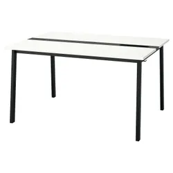 IKEA MITTZON(795.333.78) Конференц-стіл, білий чорний