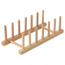 IKEA OSTBIT Підставка для тарілок, бамбук (903.223.60)