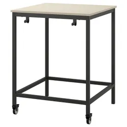 IKEA TROTTEN(094.296.10) стіл, бежевий / антрацит