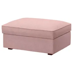 IKEA KIVIK(405.171.57) чохол на підставку для ніг із місцем для зберігання, Gunnared світло-рожевий
