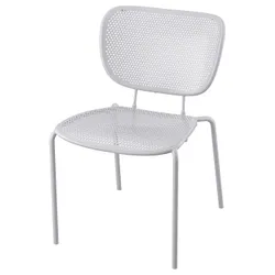 IKEA DUVSKÄR(005.559.76) стілець, сірий зовні/у приміщенні