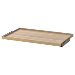 IKEA KOMPLEMENT(302.463.88) висувний лоток, білий морений дуб