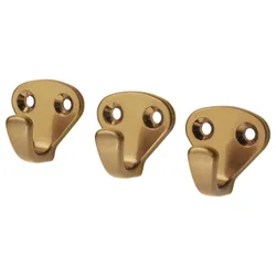 IKEA KVASP (603.981.96) Гачок, колір латуні