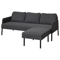 IKEA GLOSTAD(895.426.69) 3-х диван з шезлонгом