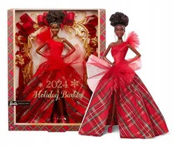 Колекційна лялька BARBIE HOLIDAY 2024, фірмова, святкова, HRM62